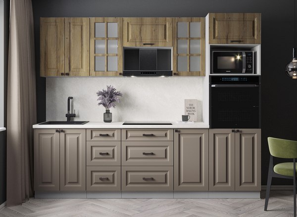 Кухонный гарнитур Интерлиния Мила Деко 2.6