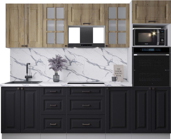 Кухонный гарнитур Интерлиния Мила Деко 2.6 - фото