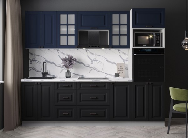 Кухонный гарнитур Интерлиния Мила Деко 2.6