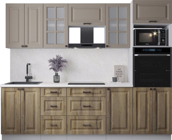 Кухонный гарнитур Интерлиния Мила Деко 2.6 - фото