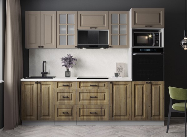 Кухонный гарнитур Интерлиния Мила Деко 2.6