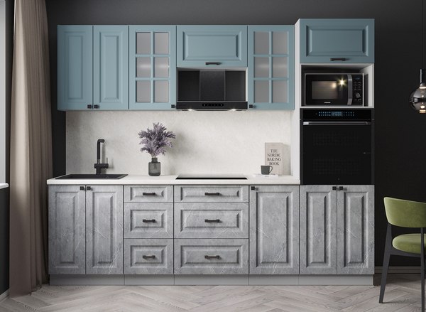 Кухонный гарнитур Интерлиния Мила Деко 2.6