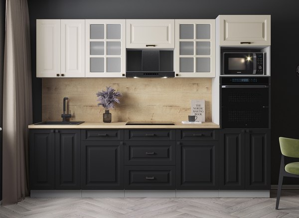 Кухонный гарнитур Интерлиния Мила Деко 2.8