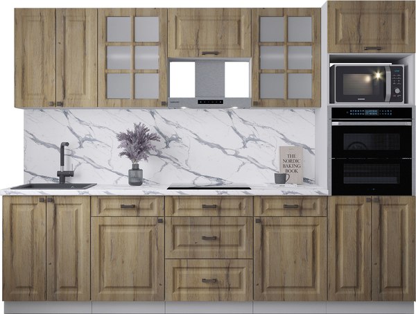 Кухонный гарнитур Интерлиния Мила Деко 2.8 - фото