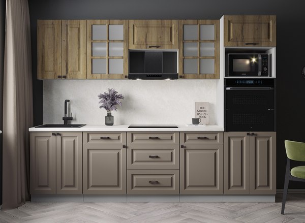 Кухонный гарнитур Интерлиния Мила Деко 2.8