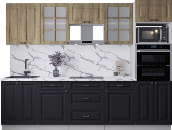 Кухонный гарнитур Интерлиния Мила Деко 2.8 - фото