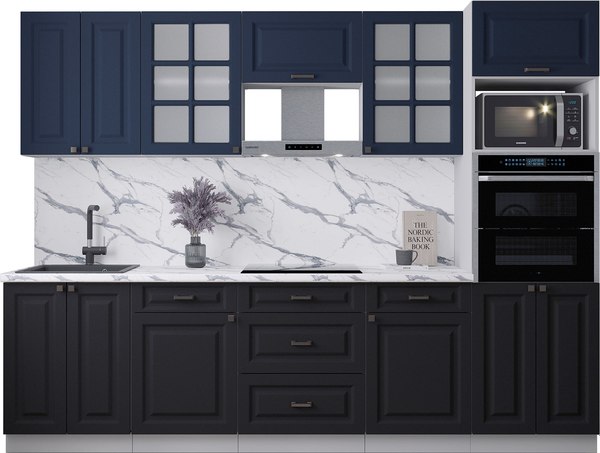 Кухонный гарнитур Интерлиния Мила Деко 2.8 - фото