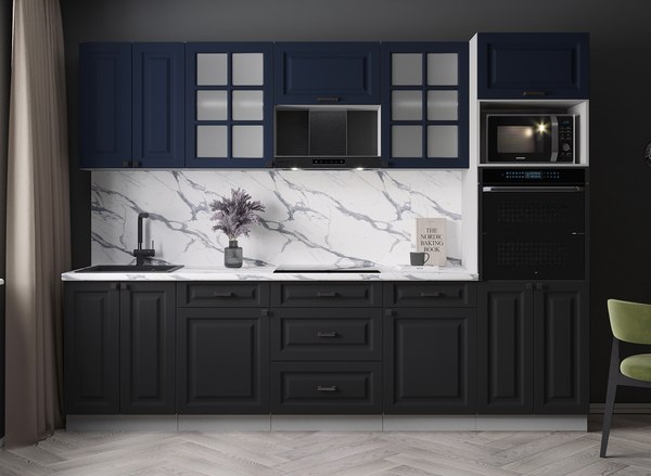 Кухонный гарнитур Интерлиния Мила Деко 2.8