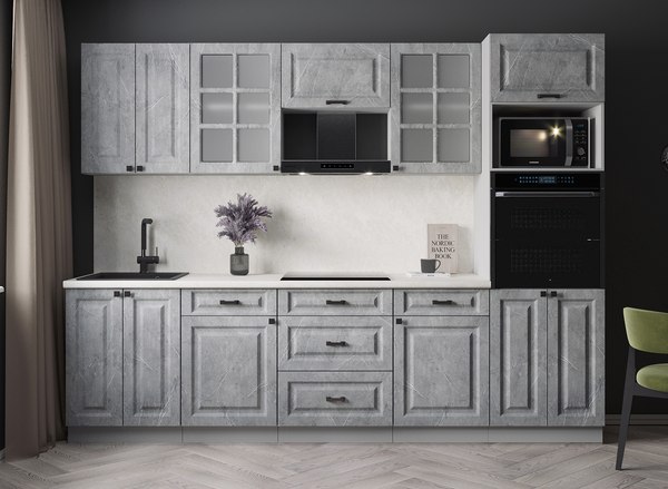 Кухонный гарнитур Интерлиния Мила Деко 2.8