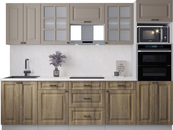 Кухонный гарнитур Интерлиния Мила Деко 2.8 - фото