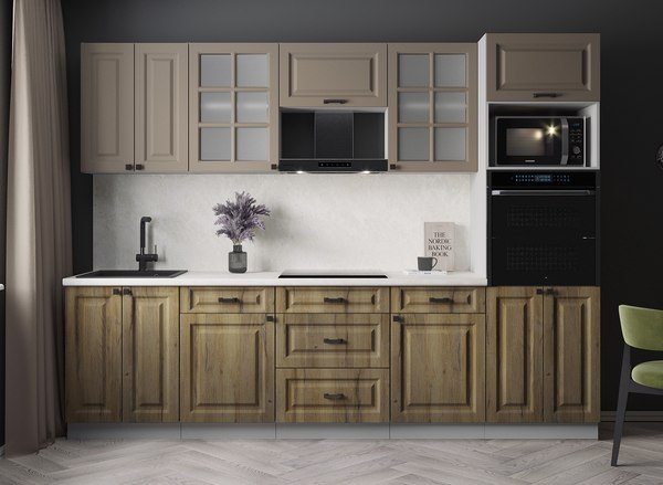 Кухонный гарнитур Интерлиния Мила Деко 2.8