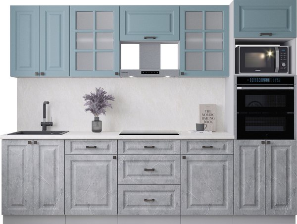 Кухонный гарнитур Интерлиния Мила Деко 2.8 - фото