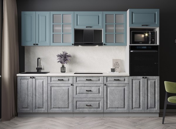 Кухонный гарнитур Интерлиния Мила Деко 2.8