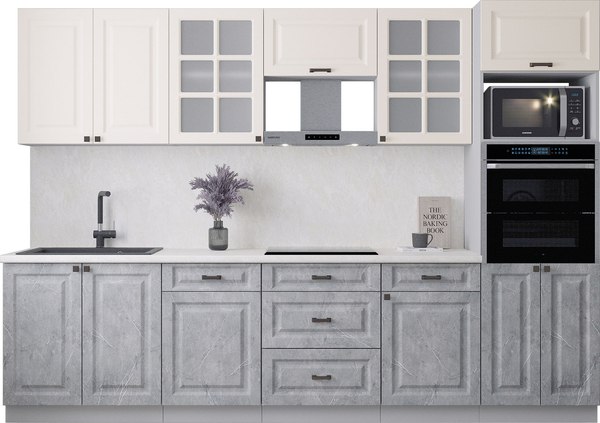 Кухонный гарнитур Интерлиния Мила Деко 3.0 - фото