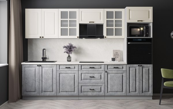 Кухонный гарнитур Интерлиния Мила Деко 3.0