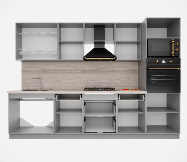 Кухонный гарнитур Интерлиния Мила Деко 3.0