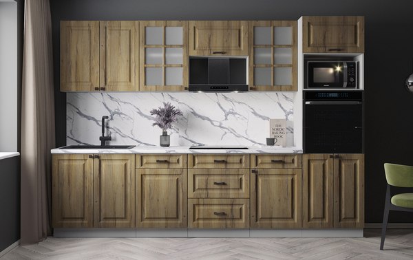 Кухонный гарнитур Интерлиния Мила Деко 3.0