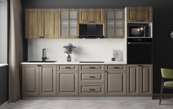 Кухонный гарнитур Интерлиния Мила Деко 3.0