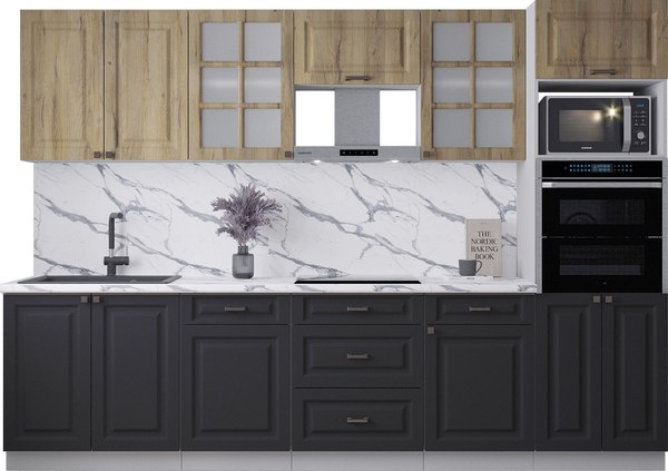 Кухонный гарнитур Интерлиния Мила Деко 3.0 - фото