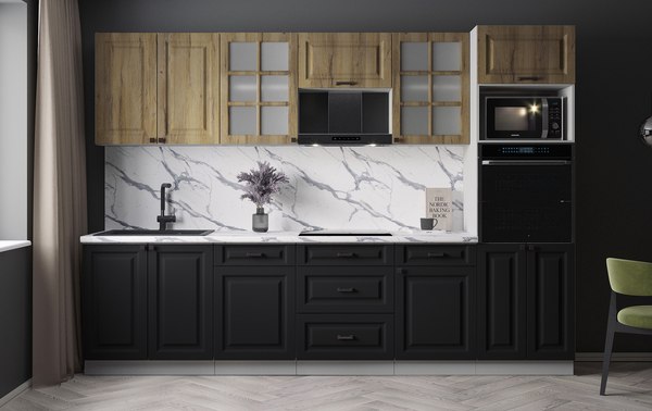 Кухонный гарнитур Интерлиния Мила Деко 3.0