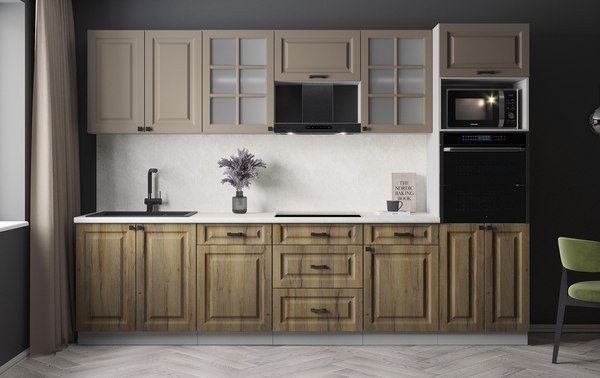 Кухонный гарнитур Интерлиния Мила Деко 3.0