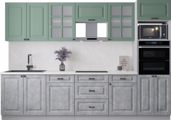 Кухонный гарнитур Интерлиния Мила Деко 3.0 - фото