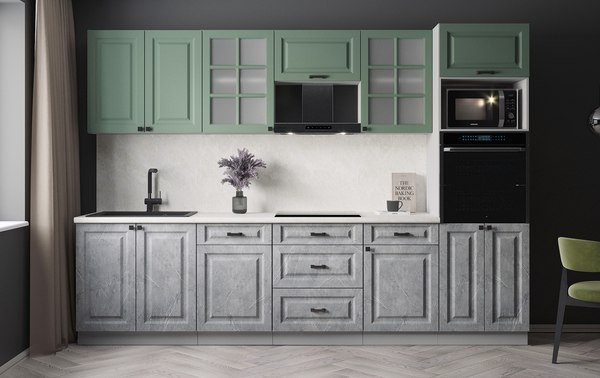 Кухонный гарнитур Интерлиния Мила Деко 3.0