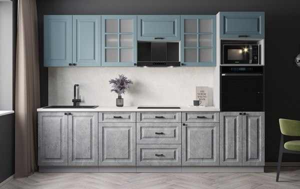 Кухонный гарнитур Интерлиния Мила Деко 3.0