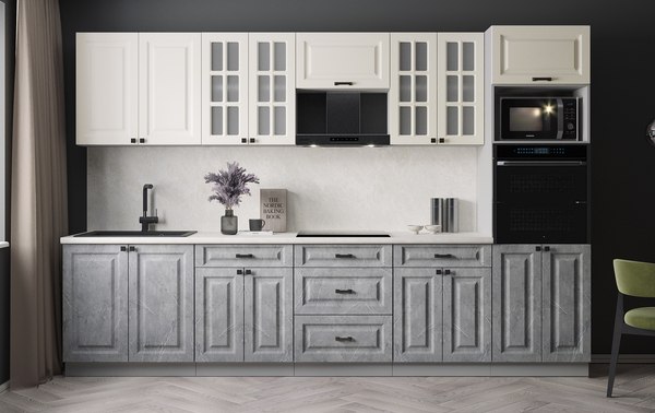 Кухонный гарнитур Интерлиния Мила Деко 3.2