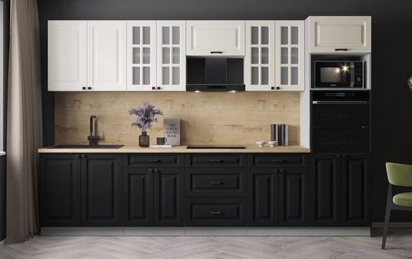 Кухонный гарнитур Интерлиния Мила Деко 3.2 - фото