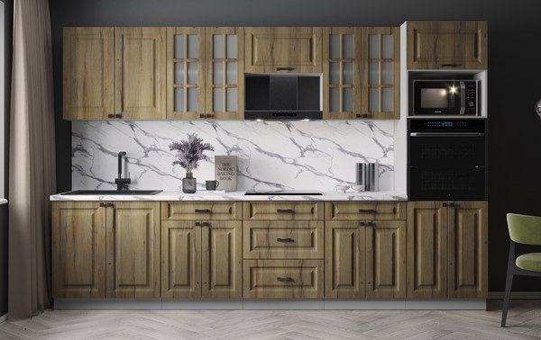 Кухонный гарнитур Интерлиния Мила Деко 3.2