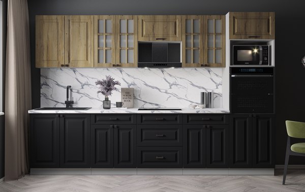 Кухонный гарнитур Интерлиния Мила Деко 3.2