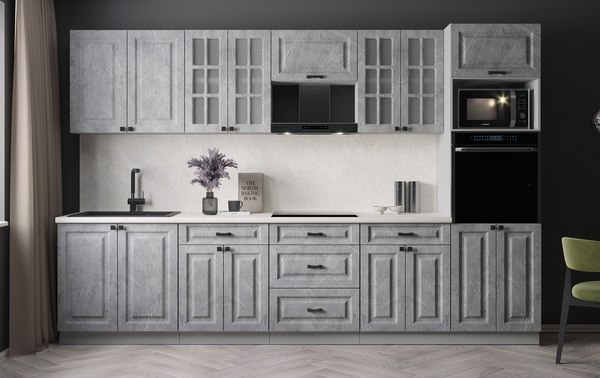 Кухонный гарнитур Интерлиния Мила Деко 3.2