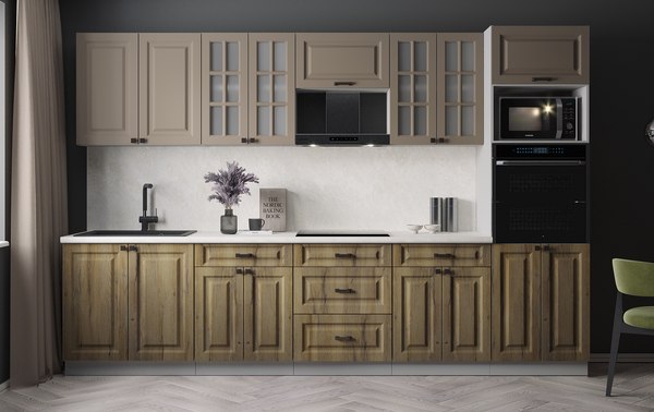 Кухонный гарнитур Интерлиния Мила Деко 3.2