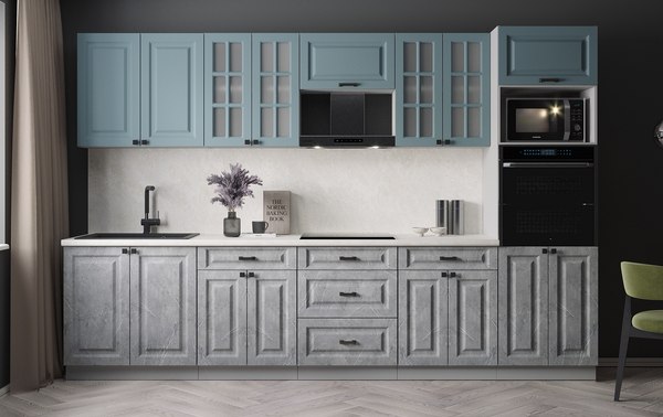 Кухонный гарнитур Интерлиния Мила Деко 3.2