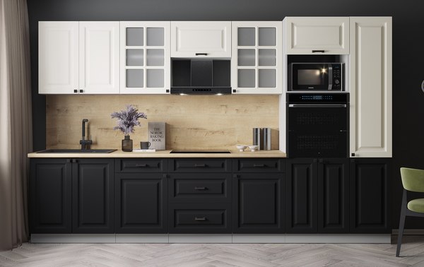 Кухонный гарнитур Интерлиния Мила Деко 3.4