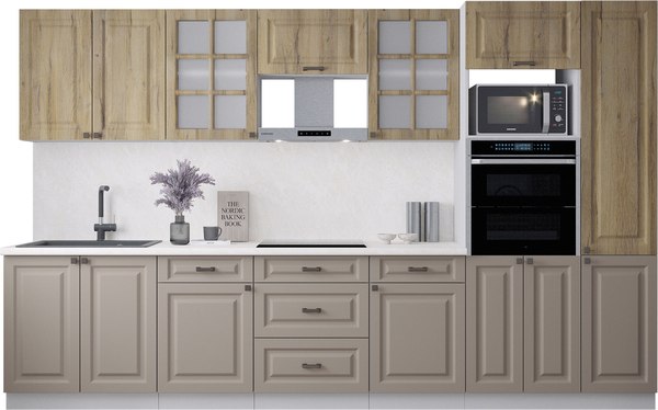 Кухонный гарнитур Интерлиния Мила Деко 3.4 - фото