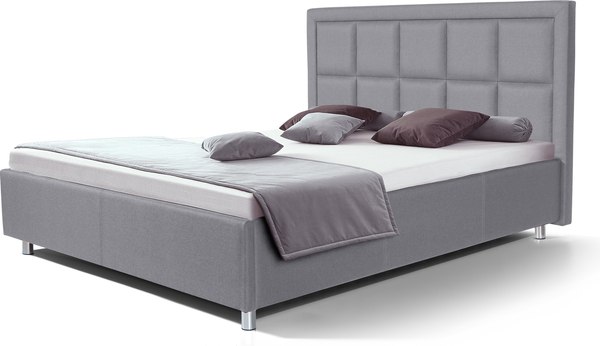 Двуспальная кровать ФорестДекоГрупп Марта 3 140x200 с ПМ - фото