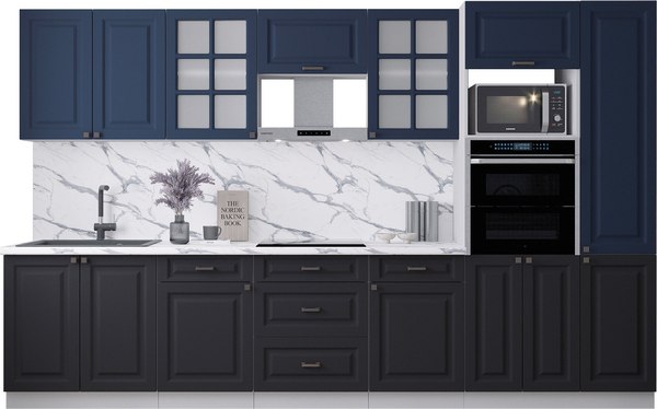 Кухонный гарнитур Интерлиния Мила Деко 3.4 - фото