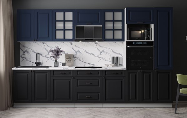 Кухонный гарнитур Интерлиния Мила Деко 3.4