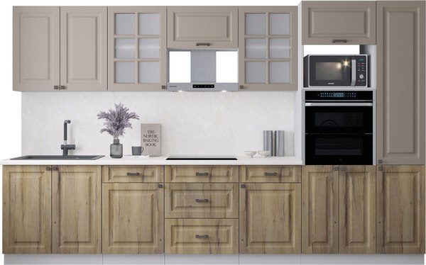 Кухонный гарнитур Интерлиния Мила Деко 3.4 - фото