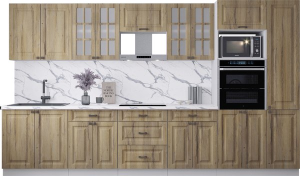 Кухонный гарнитур Интерлиния Мила Деко 3.6 - фото