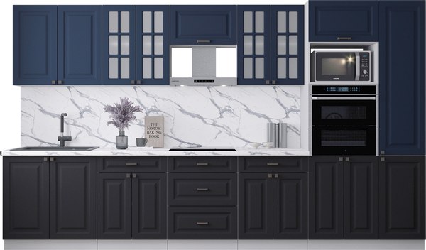 Кухонный гарнитур Интерлиния Мила Деко 3.6 - фото