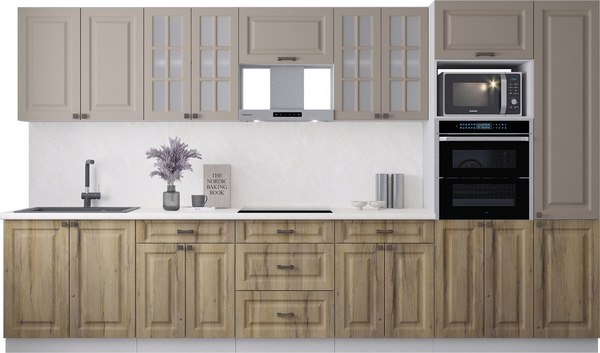 Кухонный гарнитур Интерлиния Мила Деко 3.6 - фото