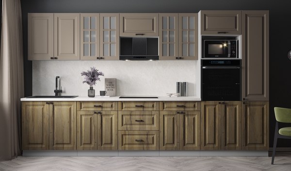 Кухонный гарнитур Интерлиния Мила Деко 3.6