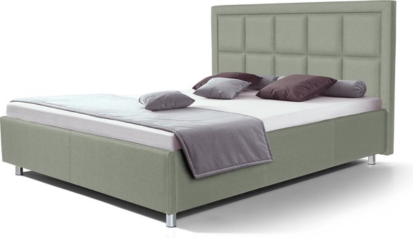 Двуспальная кровать ФорестДекоГрупп Марта 3 140x200 с ПМ - фото