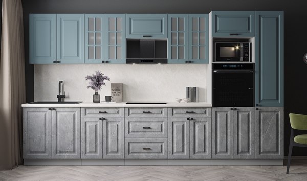 Кухонный гарнитур Интерлиния Мила Деко 3.6