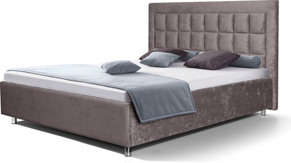 Двуспальная кровать ФорестДекоГрупп Стелла 3 140x200 с ПМ - фото