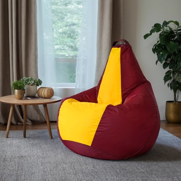 Бескаркасное кресло Mio Tesoro Груша Kombo XXL / GF-130x85-BZH