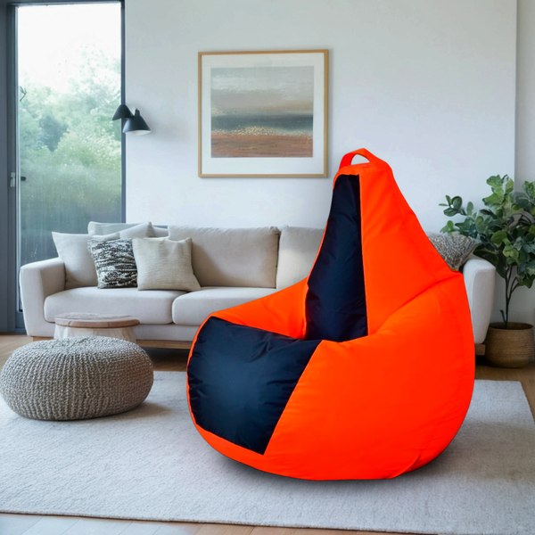 Бескаркасное кресло Mio Tesoro Груша Kombo XXL / GF-130x85-OG